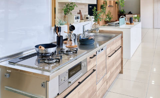 注文住宅仕様の設備・建材が標準仕様