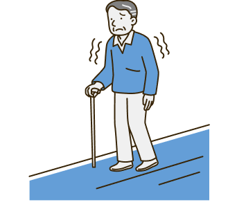 廊下の温度差で移動がおっくう