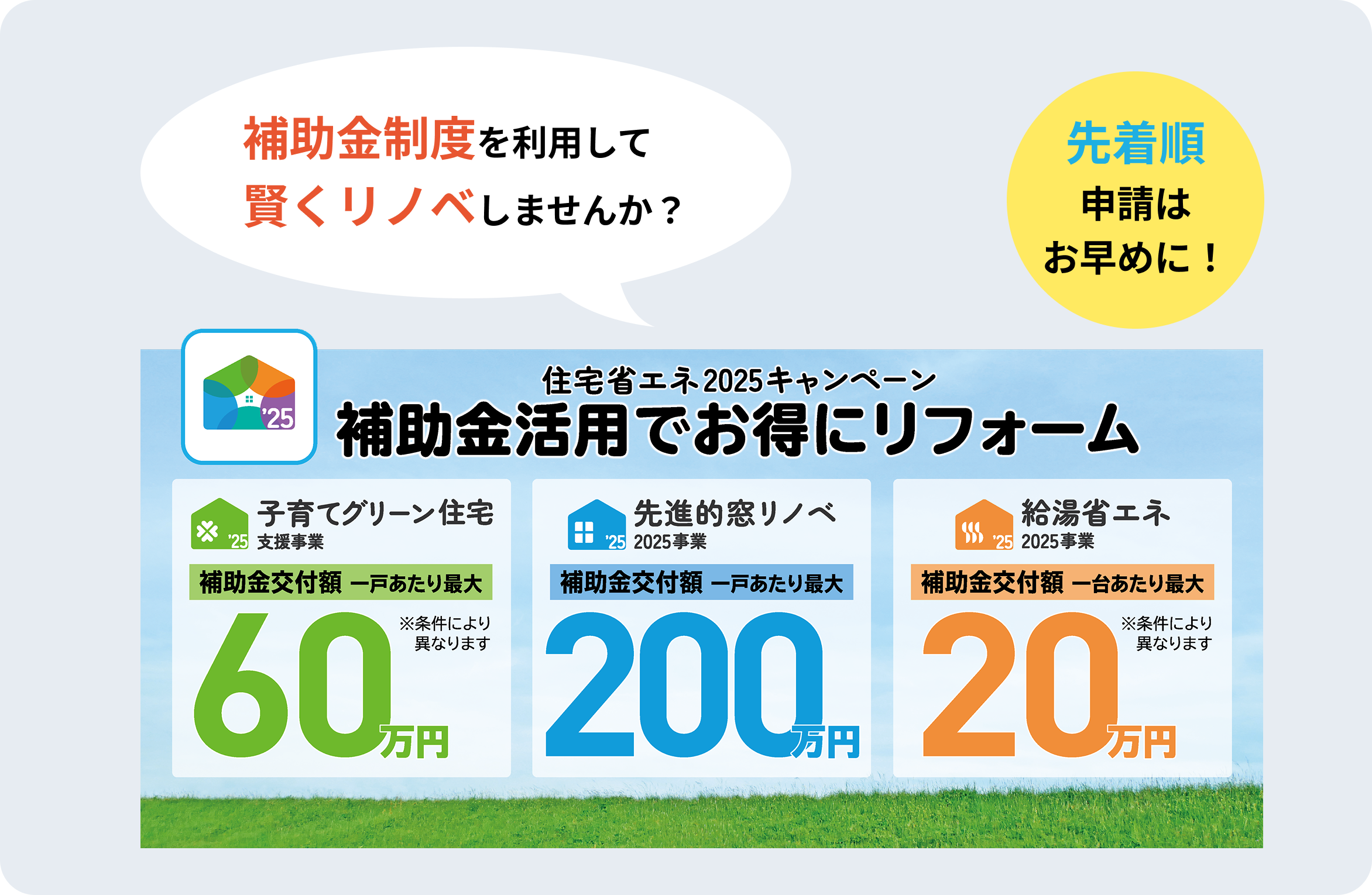 補助金活用